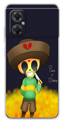 Чехол с печатью "Poco y Chara" для Xiaomi Redmi Note 11R