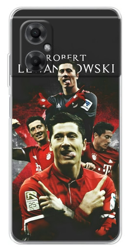 Чехол с картинкой "Польский футболист" для Xiaomi Redmi Note 11R