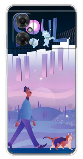 Силиконовый чехол с изображением "Постер к мультику" для Xiaomi Redmi Note 11R