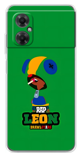Силиконовый чехол с изображением "RAP Leon" для Xiaomi Redmi Note 11R