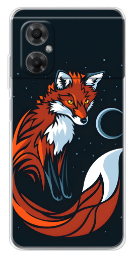 Чехол с печатью "Рыжая лиса" для Xiaomi Redmi Note 11R