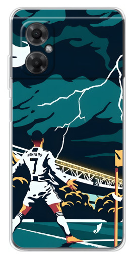Чехол с принтом "Ronaldo празднование" для Xiaomi Redmi Note 11R