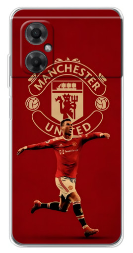 Чехол с печатью "Ronaldo в МЮ" для Xiaomi Redmi Note 11R