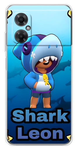 Чехол с печатью "Shark Leon" для Xiaomi Redmi Note 11R