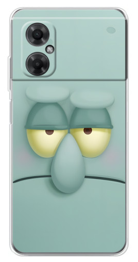 Чехол с принтом "Сквидвард" для Xiaomi Redmi Note 11R