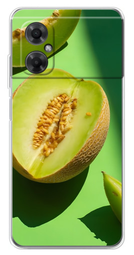 Силиконовый чехол с изображением "Сочная Дыня" для Xiaomi Redmi Note 11R