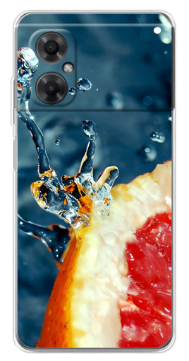 Чехол с принтом "Сочный грейпфрут" для Xiaomi Redmi Note 11R