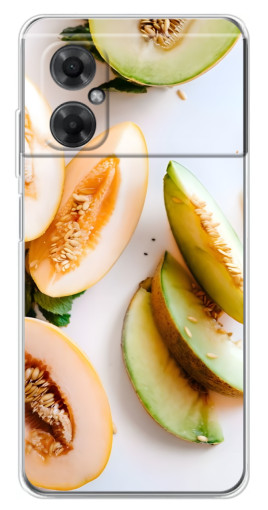 Чехол с картинкой "Свежие дыньки" для Xiaomi Redmi Note 11R
