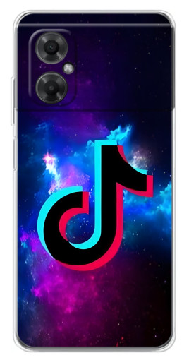 Чехол с картинкой "ТикТок в космосе" для Xiaomi Redmi Note 11R