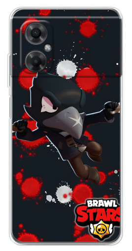 Чехол с картинкой "Ворон Бравл Старс" для Xiaomi Redmi Note 11R