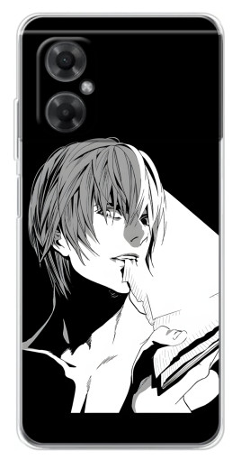 Чехол с картинкой "Ягами с блокнотом" для Xiaomi Redmi Note 11R