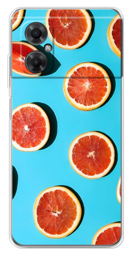 Чехол с печатью "Яркие грейпфруты" для Xiaomi Redmi Note 11R