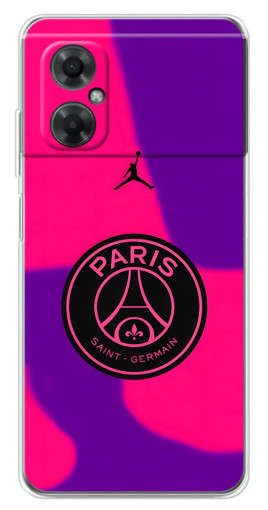 Чехол с картинкой "Яркий лого PSG" для Xiaomi Redmi Note 11R