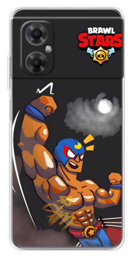 Силиконовый чехол с изображением "Ель Примо АРТ" для Xiaomi Redmi Note 11R