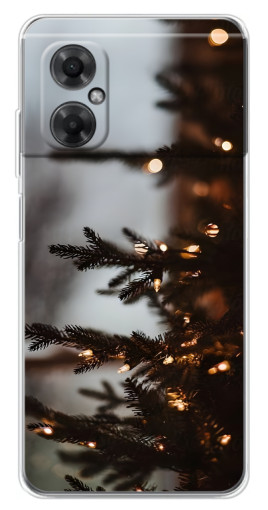 Чехол с печатью "Елка с гирляндой" для Xiaomi Redmi Note 11R