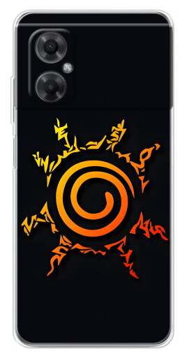 Силиконовый чехол с изображением "Знак Наруто" для Xiaomi Redmi Note 11R