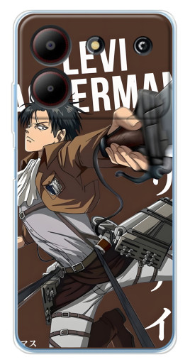 Чехол с принтом "Ackermankerman levi" для ZTE Blade A54