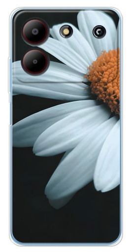 Чехол с печатью "Белая ромашка" для ZTE Blade A54