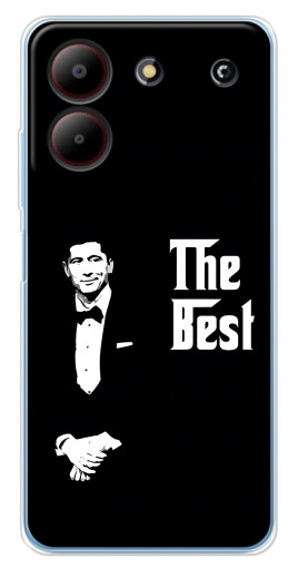 Чехол с принтом "Best Футболист" для ZTE Blade A54
