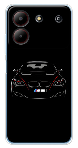 Силиконовый чехол с изображением "BMW M5" для ZTE Blade A54