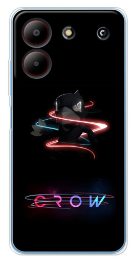 Чехол с принтом "Brawl Crow" для ZTE Blade A54