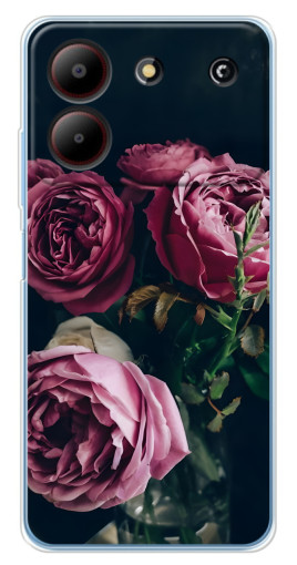 Чехол с печатью "Букет роз" для ZTE Blade A54