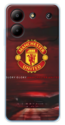 Силиконовый чехол с изображением "Clory MU" для ZTE Blade A54