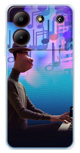 Чехол с принтом "Джейми Фокс" для ZTE Blade A54