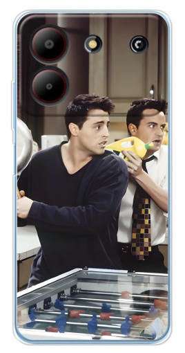 Чехол с печатью "Джо и Чендлер" для ZTE Blade A54
