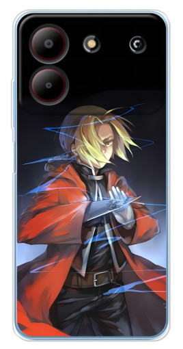 Чехол с картинкой "Элрик Эдвард" для ZTE Blade A54