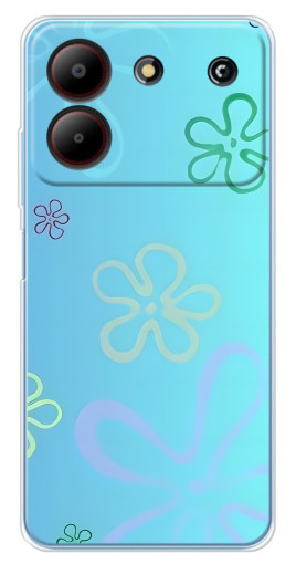 Чехол с принтом "Фон" для ZTE Blade A54