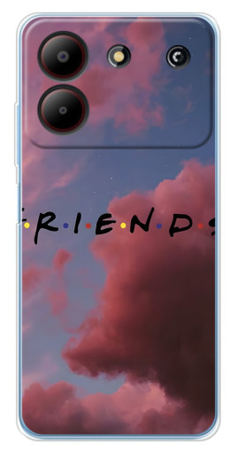 Чехол с картинкой "Friends" для ZTE Blade A54