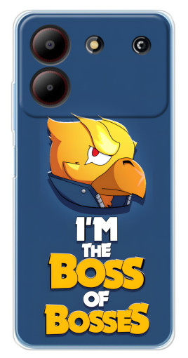 Чехол с печатью "Gold Boss" для ZTE Blade A54