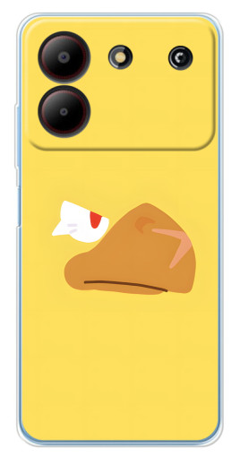Чехол с печатью "Gold Crow" для ZTE Blade A54