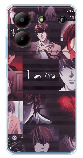 Силиконовый чехол с изображением "I am Kira" для ZTE Blade A54