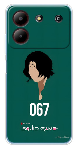 Чехол с принтом "Игрок 067" для ZTE Blade A54