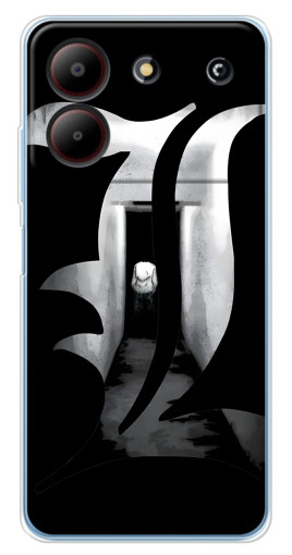 Чехол с принтом "Инициали Лоулайта" для ZTE Blade A54