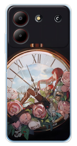 Чехол с печатью "Курису  в часах" для ZTE Blade A54