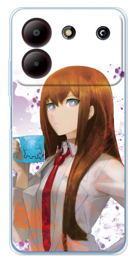 Чехол с печатью "Курису с чашкой" для ZTE Blade A54