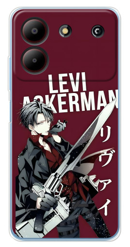 Чехол с печатью "levi Ackerman" для ZTE Blade A54