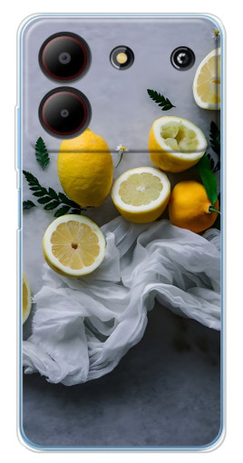 Чехол с принтом "Лимонное настроение" для ZTE Blade A54