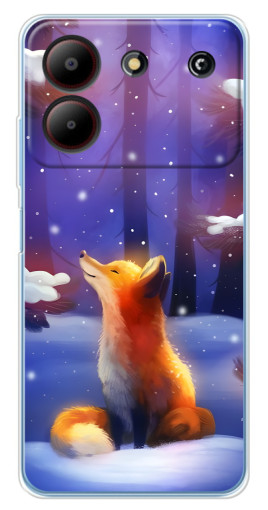 Чехол с принтом "Лисичка в лесу" для ZTE Blade A54