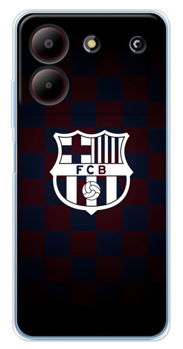 Чехол с картинкой "Лого FCB" для ZTE Blade A54