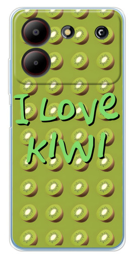 Чехол с печатью "Love Kiwi" для ZTE Blade A54