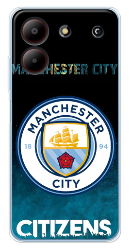 Чехол с печатью "Man City Zens" для ZTE Blade A54