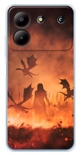 Чехол с картинкой "Мать драконов" для ZTE Blade A54