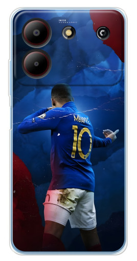 Чехол с картинкой "Мбаппе в Франции" для ZTE Blade A54