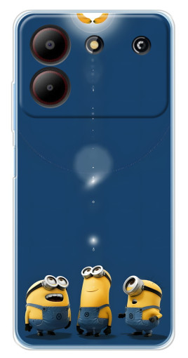 Силиконовый чехол с изображением "Мечта Миньона" для ZTE Blade A54