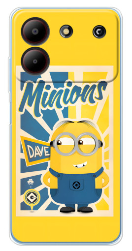 Чехол с принтом "Minions" для ZTE Blade A54