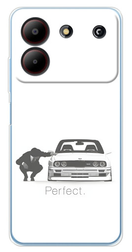 Чехол с печатью "Perfect BMW" для ZTE Blade A54